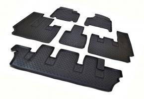 Коврики в салон DODGE Caravan 7мест 2000-2007