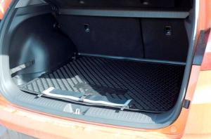 Коврик багажника Hyundai Tucson с защитным фартуком 2015-