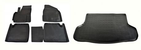 Коврики в салон и багажник LIFAN X60 2011-